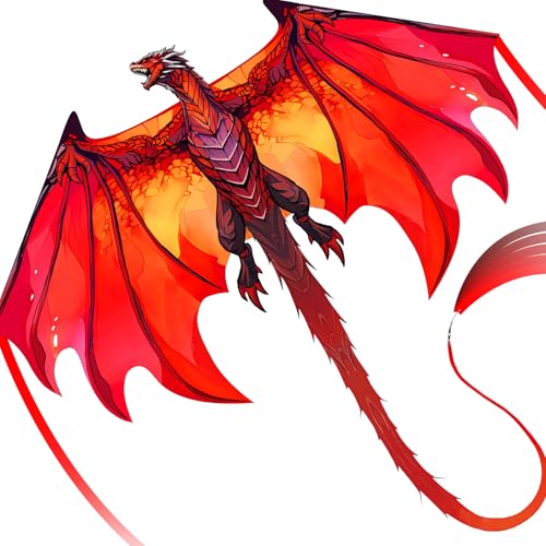 SGftre Complete Kite with Handle, Line & Accessories,Easy to Fly for Kids & Adults, Perfect for Beach, Park, Family Outdoor Activities