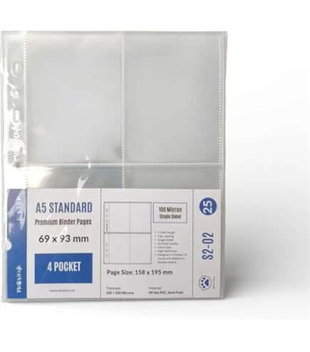 Meowcafe K-Keep A4 Slim 8 Pocket Premium Side Loading Kpop