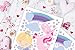 Unicorn Baby Girl Room Décor - Fairy Wall Stickers Childrens for Bedroom, Nursery, Playroom