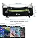 Hydration Running Belt, Neoprene Waterproof Running Gear Belt Fitness Belt - Fits iPhone 6 Plus - with 2 BPA Free Water Bottles
