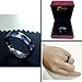 Queenwish Womens 4mm Tungsten Carbide Purple/Blue Carbon Fiber Inlay Wedding Bands Ring Comfort Fit Size 4-10 with Ring Box