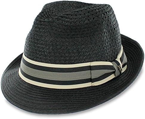 Belfry McFay - Open Weave Fedora Hat (Large)