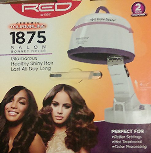 Red by Kiss Professional Salon 1875 Watt Bonnet/Hood Hair Dryer