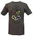 Harry Potter Hogwart Crest Mens Short Sleeve Shirt (X-Large) Grey