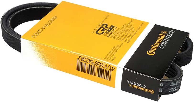4PK863 CONTITECH DRIVE BELT OE QUALITY, Black - Image 3