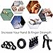 GALAROES Hand Grip Strengthener Forearm Grip Workout Kit Adjustable Hand Gripper Finger Exerciser Equipment Finger Strengthener Resistance Bands, Grip Ring for Hand Finger Strengtheners