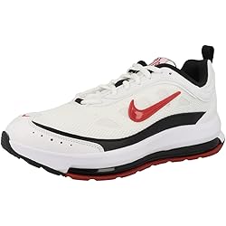NIKE Men's Running Shoe, White University Red