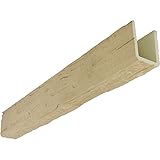 Ekena Millwork 9 1/2"W x 9 1/2"H x 96"L 3-Sided