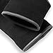 NeoTech Care Wrist Band Support Sleeve - Elastic & Breathable Knitted Fabric Compression Brace - for Tennis, Gym, Sport, Tendonitis (Black Color, Size S, 1 Unit)