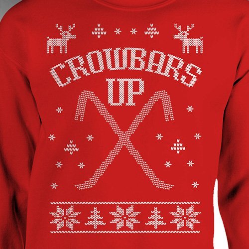 Ugly Christmas Sweater Crowbars 