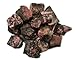Hypnotic Gems Materials: 1 lb Bulk Rough Rhodonite Stones from Madagascar - Raw Natural Crystals for Cabbing, Cutting, Lapidary, Tumbling, Polishing, Wire Wrapping, Wicca and Reiki Crystal Healing