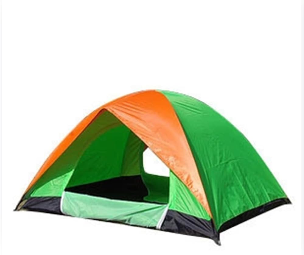 SJQKA tent, double tents, outdoor 3-4 people, camping, rainproof tents, 2 people, windproof, rainproof, super light camping,B