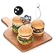 Big Dot of Happiness Strike Up the Fun - Bowling - Dessert Cupcake Toppers - Birthday Party or Baby Shower Clear Treat Picks - Set of 24