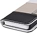 Fosmon CADDY Series Leather Wallet Case for Blackberry Z10 (White, Gray & Black)