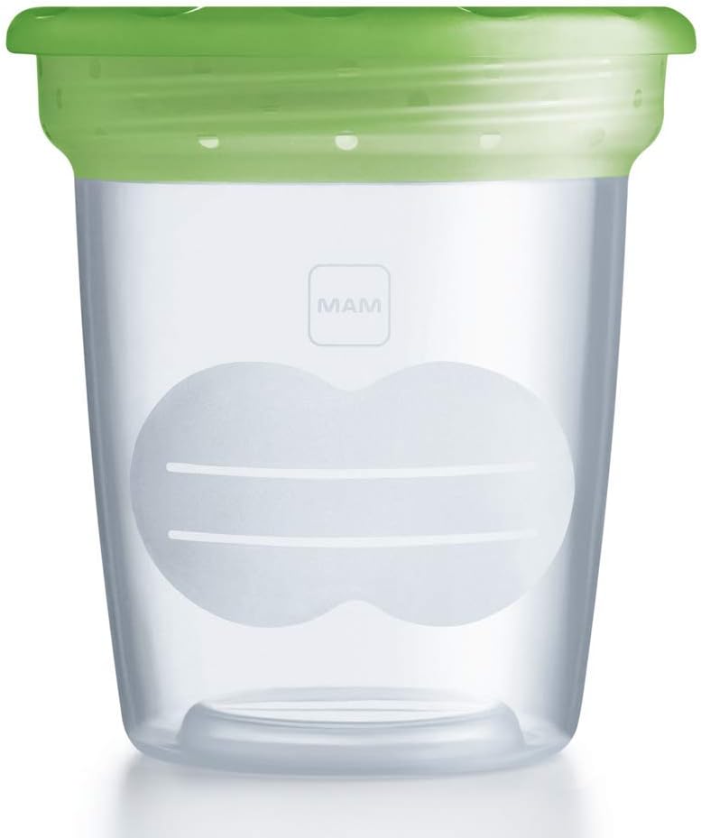 MAM Storage Pots, Green, 250 ml