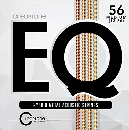 Cleartone EQ Hybrid Metal Acoustic Guitar Strings 13-56 Guage 7813