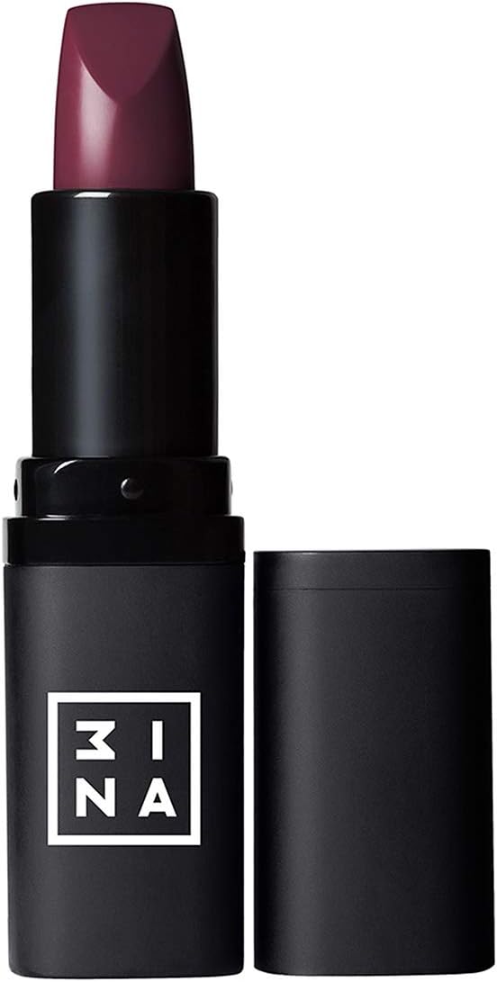 3INA MAKEUP | Cruelty Free | Vegan | Moisturizing Creamy Formula Shiny Finish | Dark framboise - The Lipstick 111