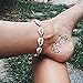 Abicial 1Pc Natural Cowrie Beads Shell Anklet Bracelet Handmade Hawaiian Beach Foot Jewelry