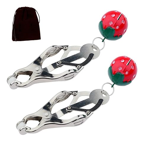 uberlube luxury lubricant latex-safe natural silicone lube with vitamin e Butterfly clamp with chain Nipple Clamps Body Clamps Clover Clamps bdsm toys main image 0