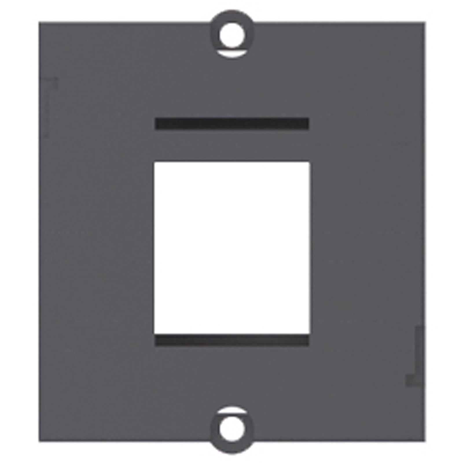 Bachmann 1 x Keystone Black socket-outlet - socket-outlets