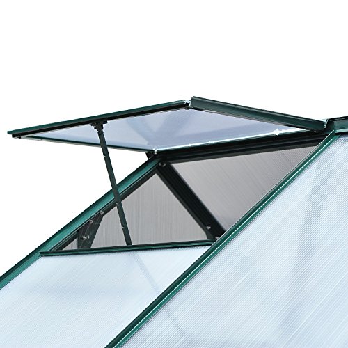 5 Outsunny+Polycarbonate+Walk+Garden+Greenhouse