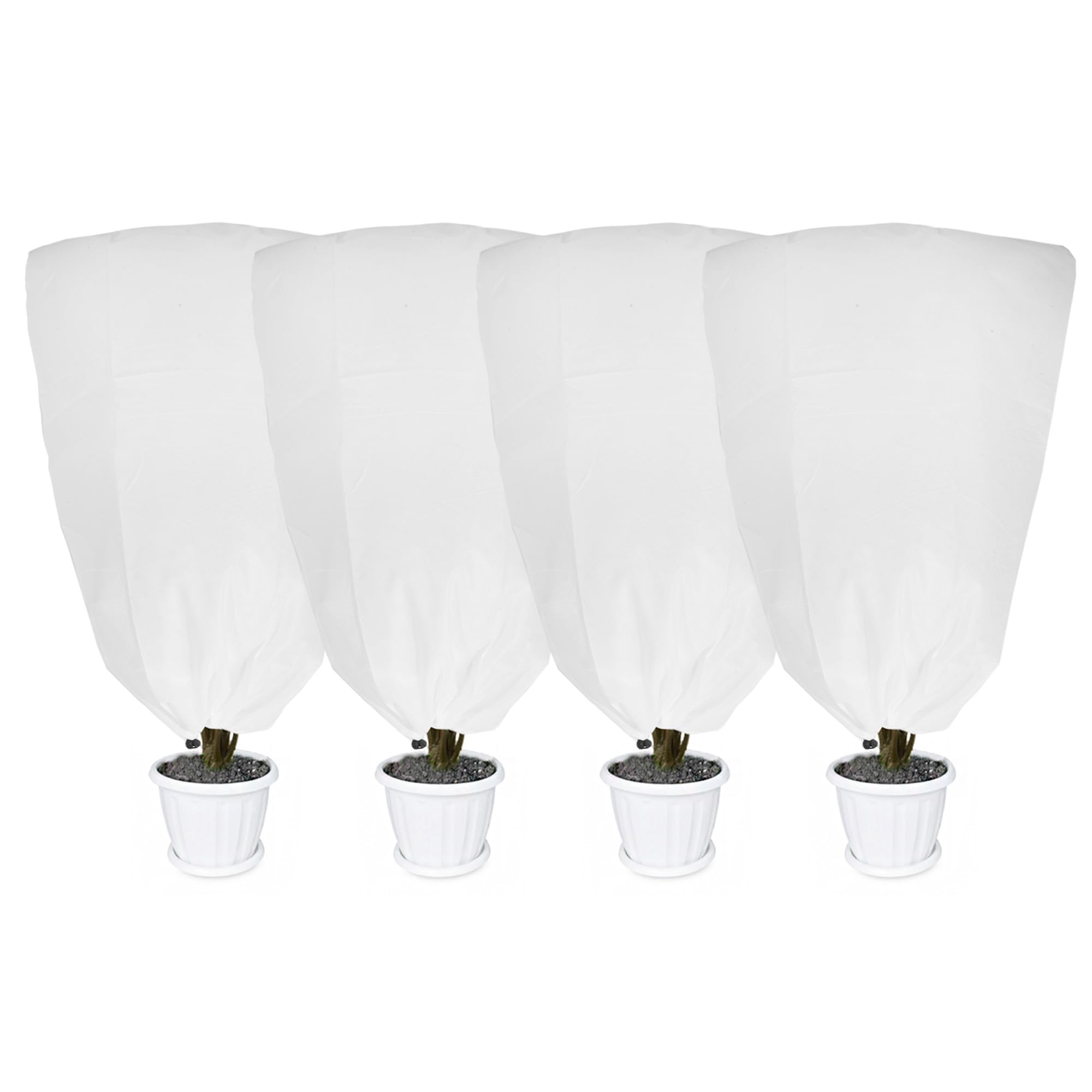 LYDTICK 4 Pack Plant Covers Freeze Protection for Winter, 47.2"×31.5 ...
