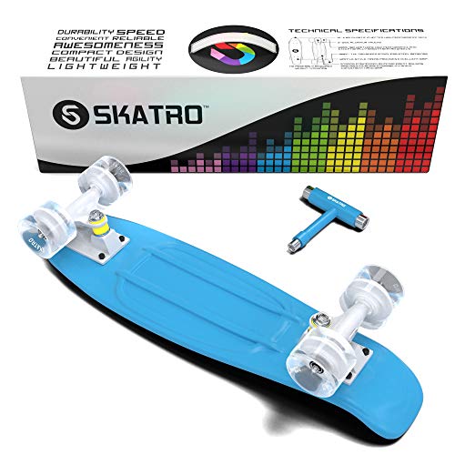 3 Skatro+Cruiser+Skateboard+22x6inch+Complete