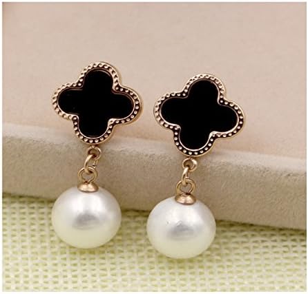 Women's Fashion Korean Style Earring Letter D Unblance Design Stainless Steel
