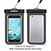 EliteMax Universal Waterproof Case 4 Pack, Cellphone Dry Bag Pouch for iPhone 6 6S Plus 7 Plus SE 5S Samsung Galaxy S7 Edge Note LG HTC Nokia - Outdoor Sports Case for Devices up to 6