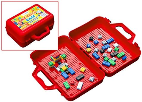 branded box of toy bricks