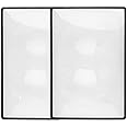 Premium Magnification Full Page Magnifier Fresnel Lenses Ideal for Reading Small Prints & Low Vision Seniors (2PACK) 2