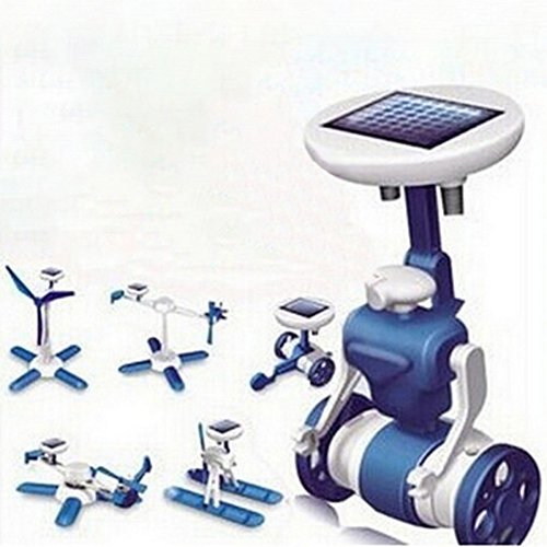 image for Balai New 6-in-1 DIY Science Educational Solar Energy Robot Toys Kit P