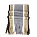 ZPS 1PC Newly Fashion Korean Warm Stripe Cashmeres Style Knitted Man Scarf (Gray)