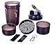 CY Prep Bag-Meal rep Containers-Bento Mens Insulated Lunch Box Cooler (Black)