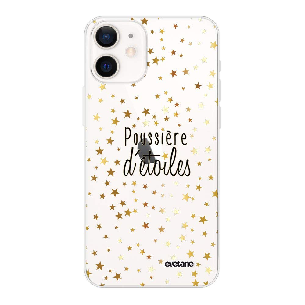 Evetane Case for 5.4-Inch iPhone 12 Mini, Stars Dust Design — image 1