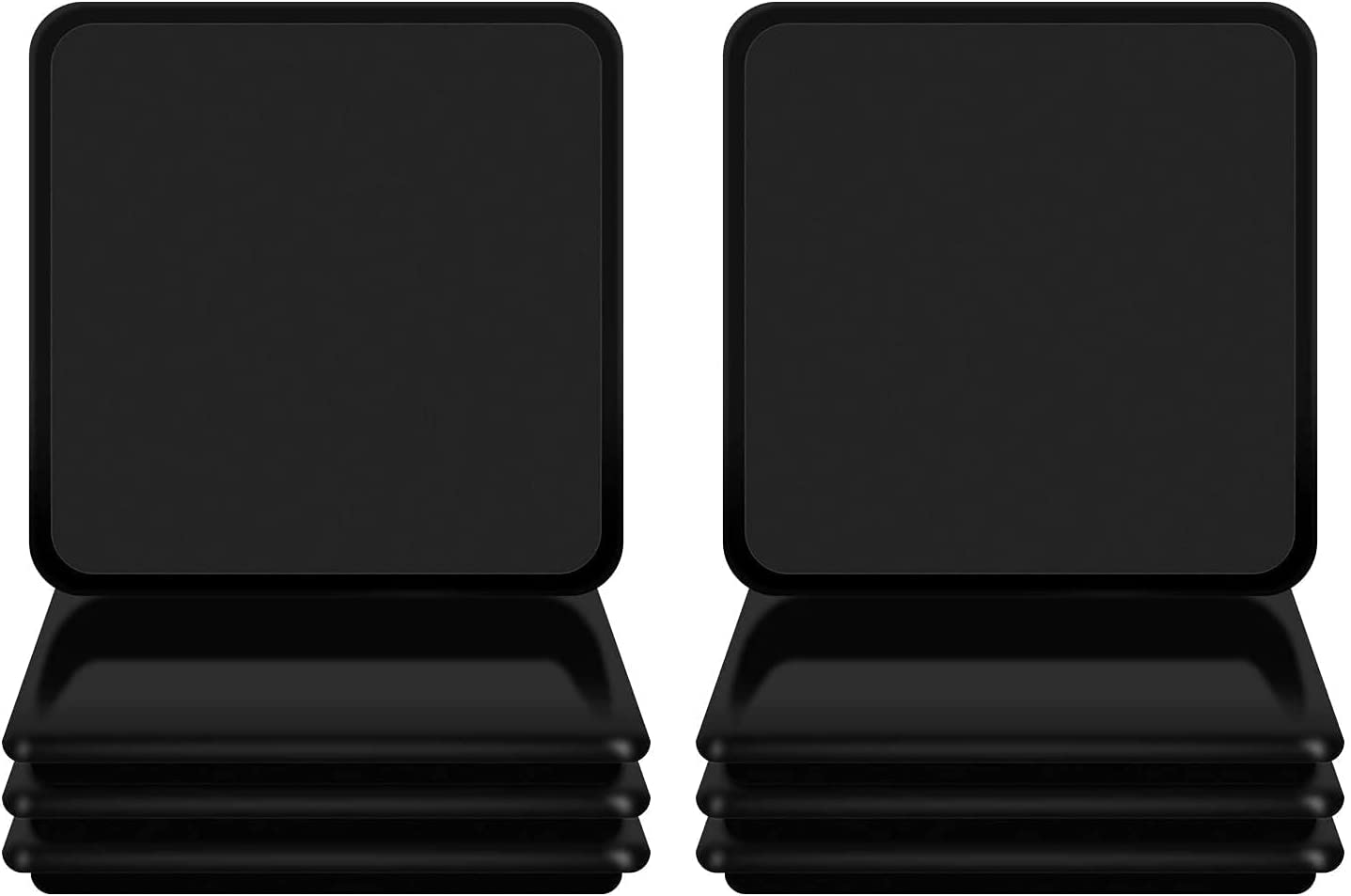 Ezprotekt Reusable Furniture Slider for Carpet,5 Inch Square Furniture Mover,Furniture Sliders Carpet Sliders Furniture Moving Sliders Furniture Moving