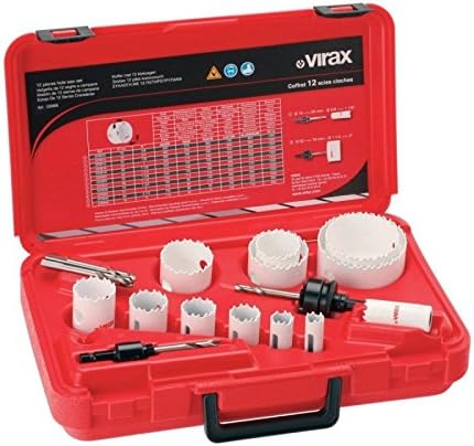 Virax Coffret Scie Cloche Diametre 16 76 Mm 12 Pieces Amazon Fr Bricolage