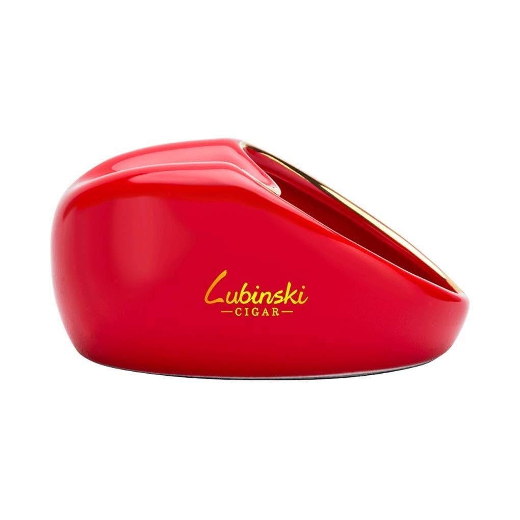 JIAHE115 Retro Ashtray Cigar Ashtray Cigarette Cigar Cigar Ashtray Simple Slit Portable Cigar Cigar 