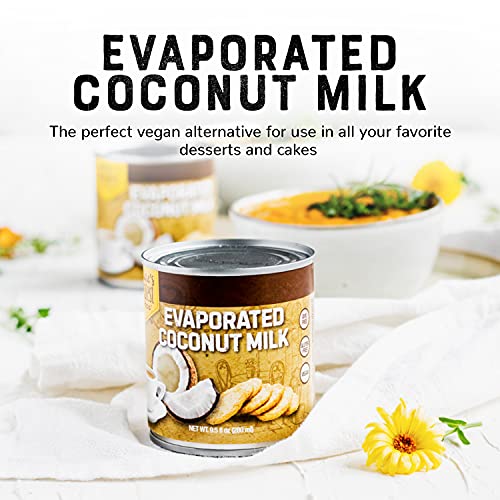 Evaporated Coconut Milk by Nature’s Greatest foods 9.5 Ounce Gluten
