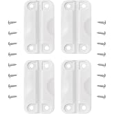 Cooler Hinge Replacement with Screws for Igloo 50-165 Qt, 4 Pack Parts | Heavy duty plastic cooler hinges with screws fit Igloo 50-165 Qt coolers for reliable replacement and easy installation.