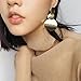 Golden Dangle Earrings Drop Hoops Studs Cuffs Ear Wrap Pin Vine Long Dangling Geometric Charms Jewelry 3 Round