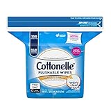 Cottonelle FreshCare Flushable Cleansing Cloths Refill, 168 Count (Pack of 8)