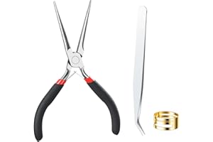 Needle Nose Pliers 4.5 Inch Jewelry Pliers Long Nose Pliers Mini Pliers Needle Nose Pliers for Jewelry Making Jewelry Making 