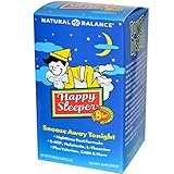 Natural Balance, Happy Sleeper, 8 Hr, 60 Veggie Caps - 2pc