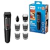 Philips-7-in-1-All-In-One-Trimmer-Series-3000-Grooming-Kit-for-Beard-Hair-with-7-Attachments-Including-Nose-Trimmer-Self-Sharpening-Blades-UK-3-Pin-Plug-MG372033 Philips 7-in-1 All-In-One Trimmer, Series 3000 Grooming Kit for Beard & Hair with 7 Attachments, Including Nose Trimmer…