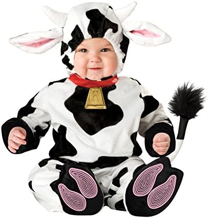 8 Kinds Animal Baby Costumes Halloween Costume Ideas For Toddler Girls &amp; Boys For 7-24 Months (13-18 Months, Milk Cow)