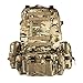 CVLIFE Outdoor 60L Built-up Military Tactical Backpack Army Rucksacks 3 Day Assault Pack Combat Molle Backpack Pouch for Hunting Trekking Camping Surplus Bug Out Bag