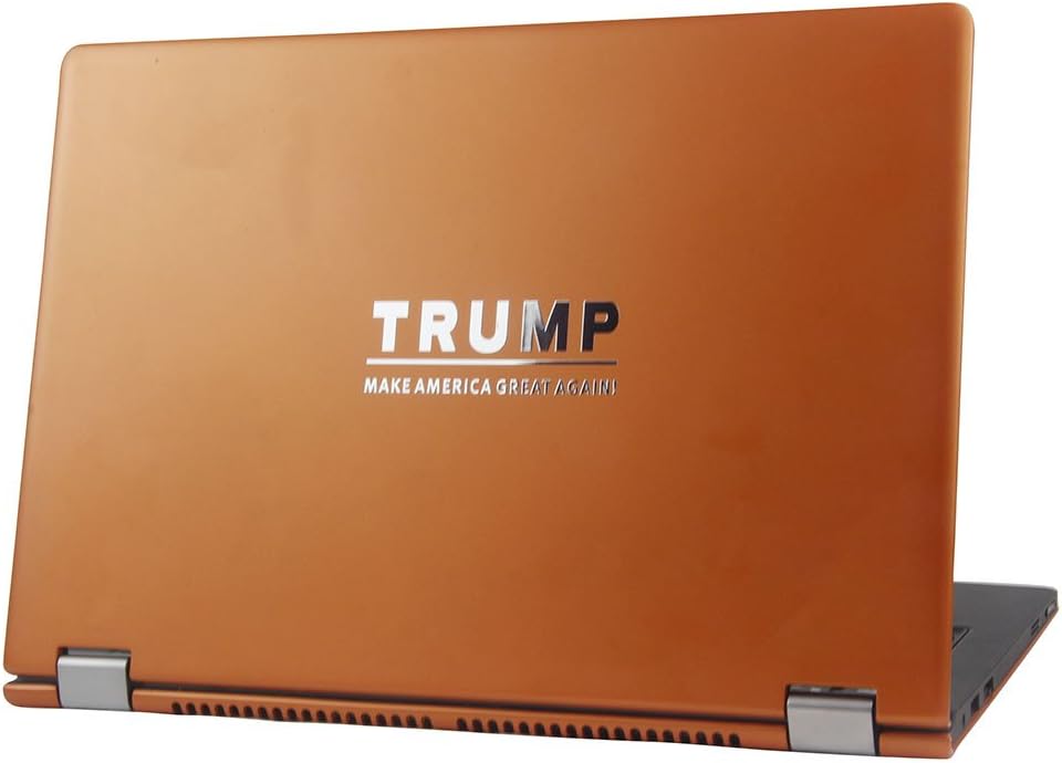 CoolMate Trump Stickers Shiny Metal Sticker Donald Trump Make America Great Again for Cameras Notebooks Phones Cars Windows MacBook Stickers Trump Decal