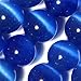 SHG Store 6mm Round Ocean Blue Cat Eye Beads Strand 15 Inch Jewelry Handmade DIY Beads