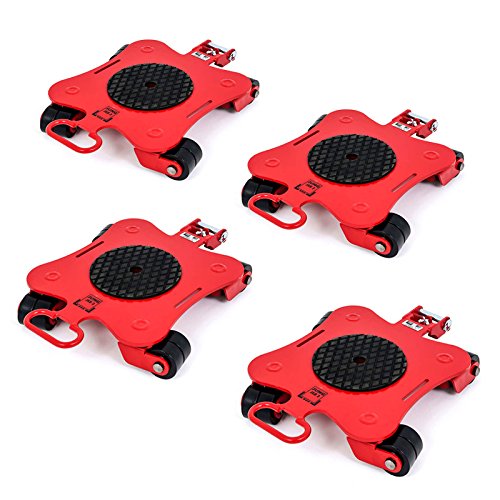 JUNG R3 Rotating Dolly Machine Skate 12 ton capacity Set of 4